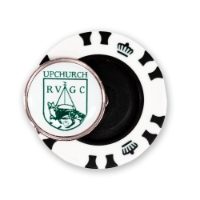 Custom Logo - Magnetic Poker Chip - Black