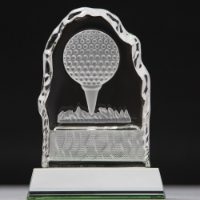 Crystal Golf Trophies Challenger Golf Ball - 130mm