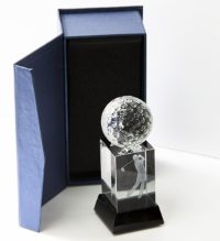 Crystal Golf Trophies Stirling 3D Driver - 125mm