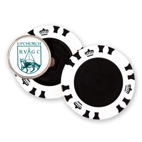 Custom Logo - Magnetic Poker Chip - Black