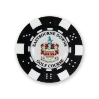 Custom Logo - Standard Poker Chip - Black/White