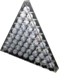 Longridge 45 Ball Pyramid Display Rack