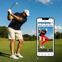 Swing Caddie SC4 Simulator + Launch Monitor