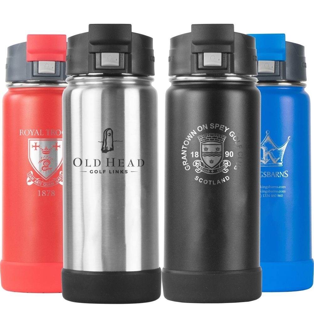 16oz EcoVessel PERK Insulated Tea and Coffee Mug Bottle Silver