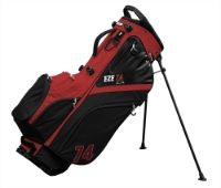 Ezeglide Eze 74 Lite Hybrid Stand/Cart Bag - Black/Red