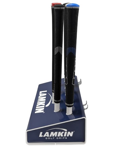 Lamkin 9 Grip Display - Blue - New Grips