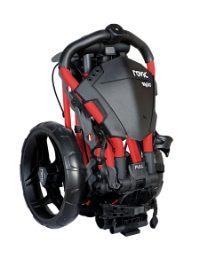 Rovic RV1C Compact Trolley - Black/Red