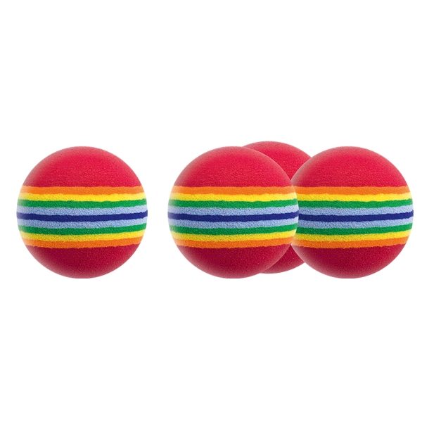 Longridge Multi-Coloured Foam Balls - 6 Pack